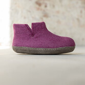 Vilten Hoge Dames Pantoffel Jado - Bosbes - Maat 36 t/m 41 - Zachte Zool