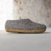 Vilten Dames Pantoffel Ravi - Sesam - Maat 36 t/m 41 - Zachte Zool