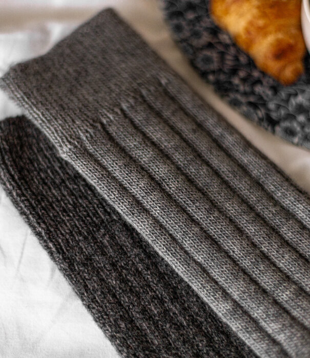 Van Buren Wollsocken Sid – Anthrazit