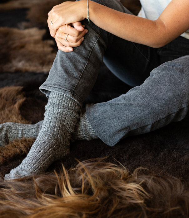 Van Buren sinds 1861 Wollsocken Sid – Anthrazit