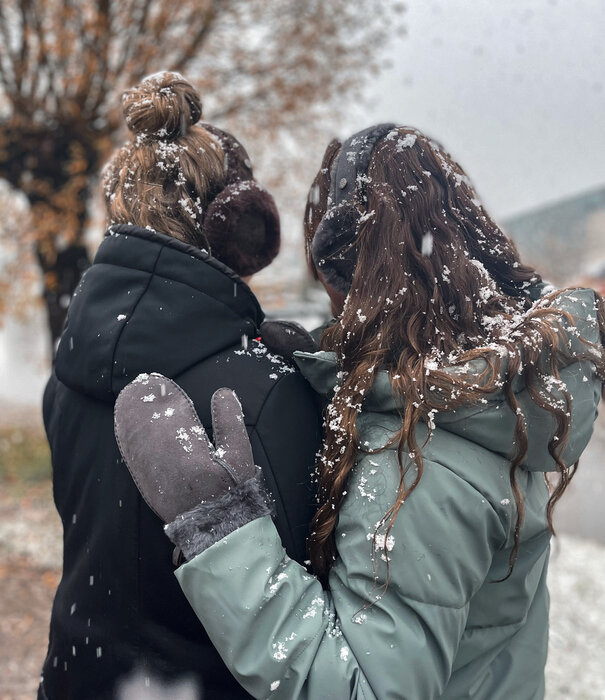 esgii Schapenvacht Wanten - Grijs - Dames - 5 Maten