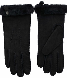 Schapenvacht Handschoenen - Zwart - Dames