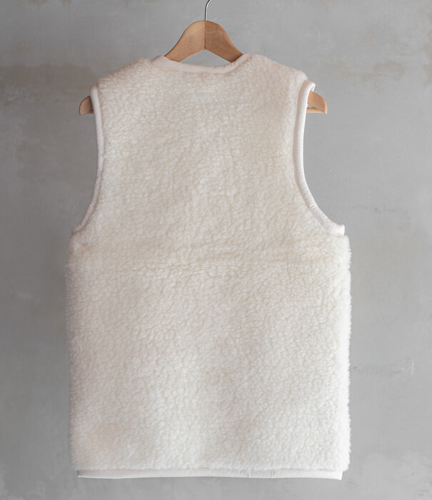 Van Buren sinds 1861 Wollen bodywarmer Taru - Off-White - 7 maten (S t/m 4XL)