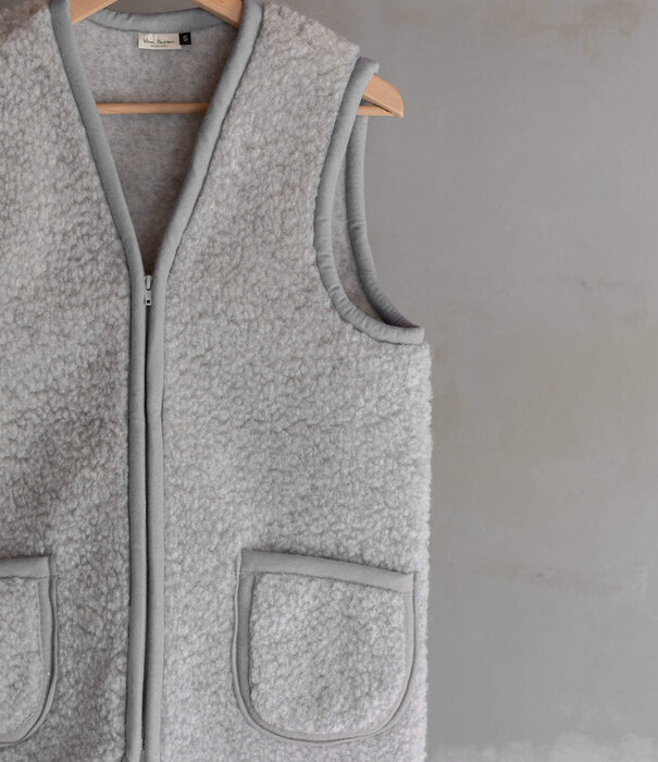 Van Buren sinds 1861 Wollen bodywarmer Taru - Grijs - 7 maten
