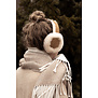 Lamsvacht Oorwarmers Camel