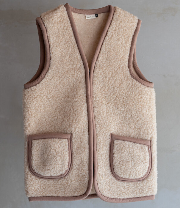 Van Buren sinds 1861 Wollen bodywarmer Taru - Camel - 7 maten