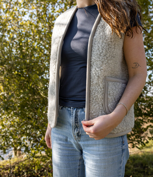 Van Buren sinds 1861 Wollen bodywarmer Taru - Grijs - 7 maten