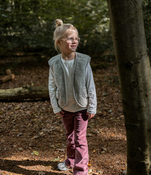 Van Buren sinds 1861 Wollen kinderbodywarmer Nilo - Grijs