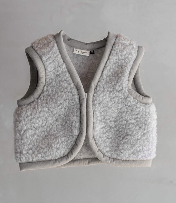 Van Buren sinds 1861 Wollen babybodywarmer Nilo Grijs - XS / 74-92