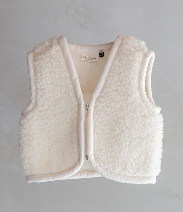 Van Buren sinds 1861 Wollen babybodywarmer Nilo - Off-White - XS / 74-92