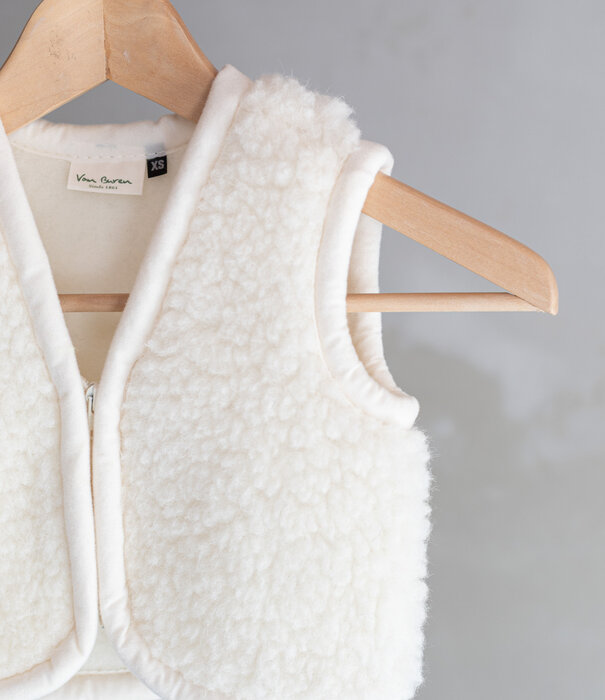 Van Buren sinds 1861 Wollen babybodywarmer Nilo - Off-White - XS / 74-92