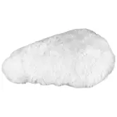 Schapenvacht Fietszadeldekje - 3 Kleuren - Kleur: Wit