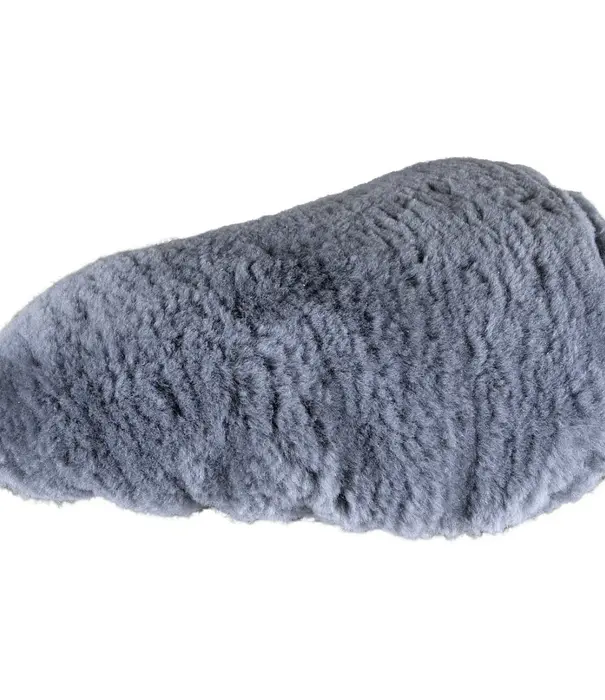 Van Buren sinds 1861 Schapenvacht Fietszadeldekje - 3 Kleuren - Kleur: Grijs