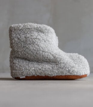 Wollen sloffen Sami - Grijs