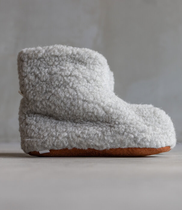 Van Buren sinds 1861 Wollen sloffen Sami - Grijs