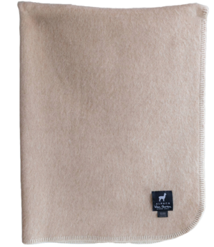 Alpaca wollen babydeken - Beige