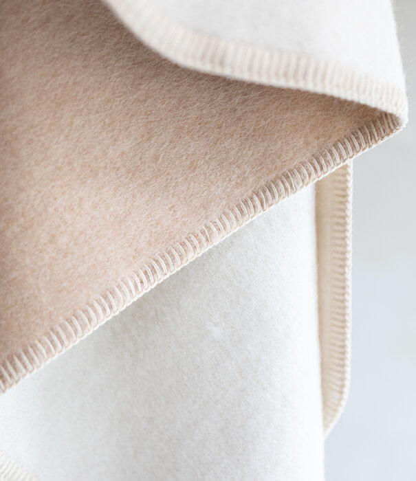 Van Buren sinds 1861 Alpaca wollen babydeken - Beige