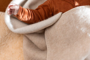 Alpaca wollen babydeken
