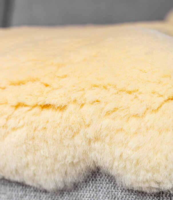 Van Buren sinds 1861 Medicinale Schapenvacht - Beige - Extra Groot - Grootte: Extra Groot (100-110 x 55-65 cm), Kleur: Créme/Beige