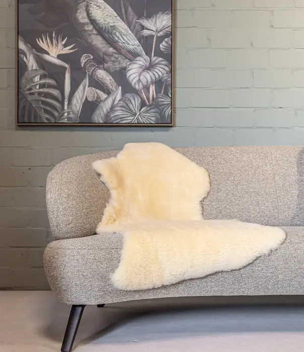 Van Buren sinds 1861 Medicinale Schapenvacht - Beige - XXL - Grootte: XXL (> 110 x 60-70 cm), Kleur: Créme/Beige