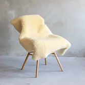 Medicinale Schapenvacht - Beige - XXL - Grootte: XXL (> 110 x 60-70 cm), Kleur: Créme/Beige