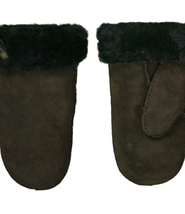 esgii Schapenvacht Wanten - Bruin - Dames - 5 Maten