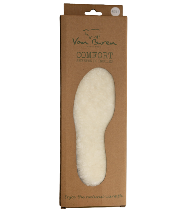 Van Buren sinds 1861 Lamsvacht Comfort Inlegzolen - Maat 36 t/m 47