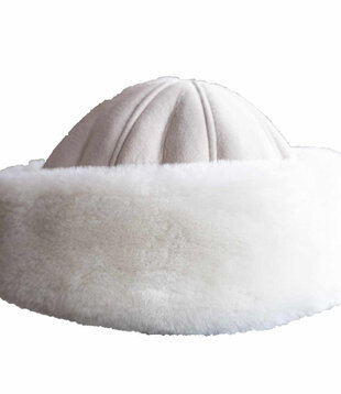 Schapenvacht damesmuts Neva - 3 kleuren