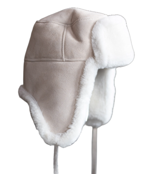 Schapenvacht pilotenmuts Olaf - 3 kleuren