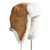 Schapenvacht pilotenmuts Olaf - 3 kleuren