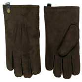 Schapenvacht handschoenen - Bruin- Heren   - Maat: XL