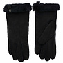 Schapenvacht Handschoenen - Zwart - Dames - 3 Maten