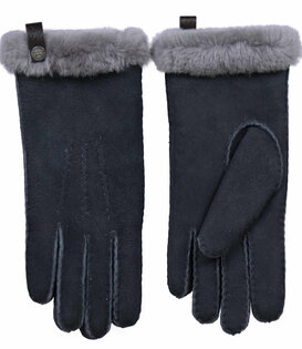 Schapenvacht Handschoenen - Grijs- Dames