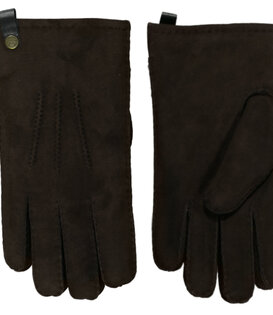 Schapenvacht Handschoenen - Zwart - Heren