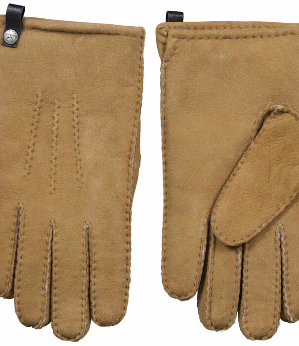 esgii Schapenvacht Handschoenen - Camel - Heren - 2 Maten