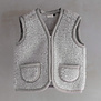 Wollen kinderbodywarmer Nilo - Grijs - 4 maten - (S t/m XL)