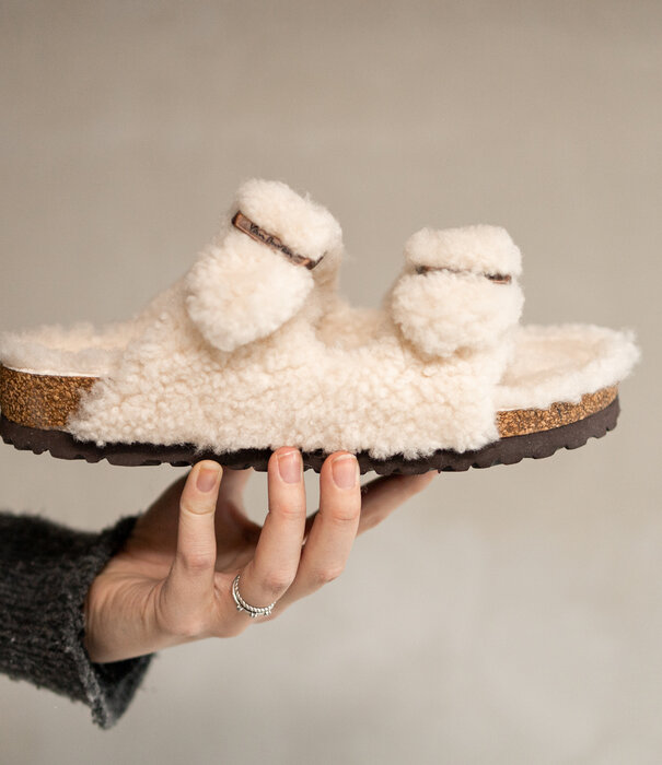 Van Buren sinds 1861 Crossbreed Slipper Sola - Off-White - Maat 36 t/m 42