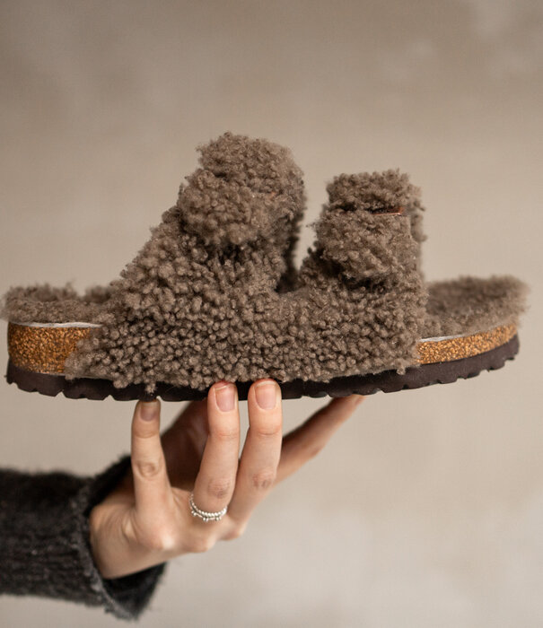 Van Buren sinds 1861 Crossbreed Slipper Sola - Taupe - Maat 36 t/m 42