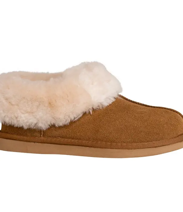 Van Buren sinds 1861 Pantoffels Tuula Camel - Maat 37 t/m 43