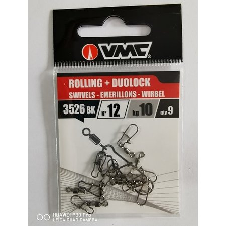 VMC BK3526 Rolling + Duolock Karabiner mit Wirbel