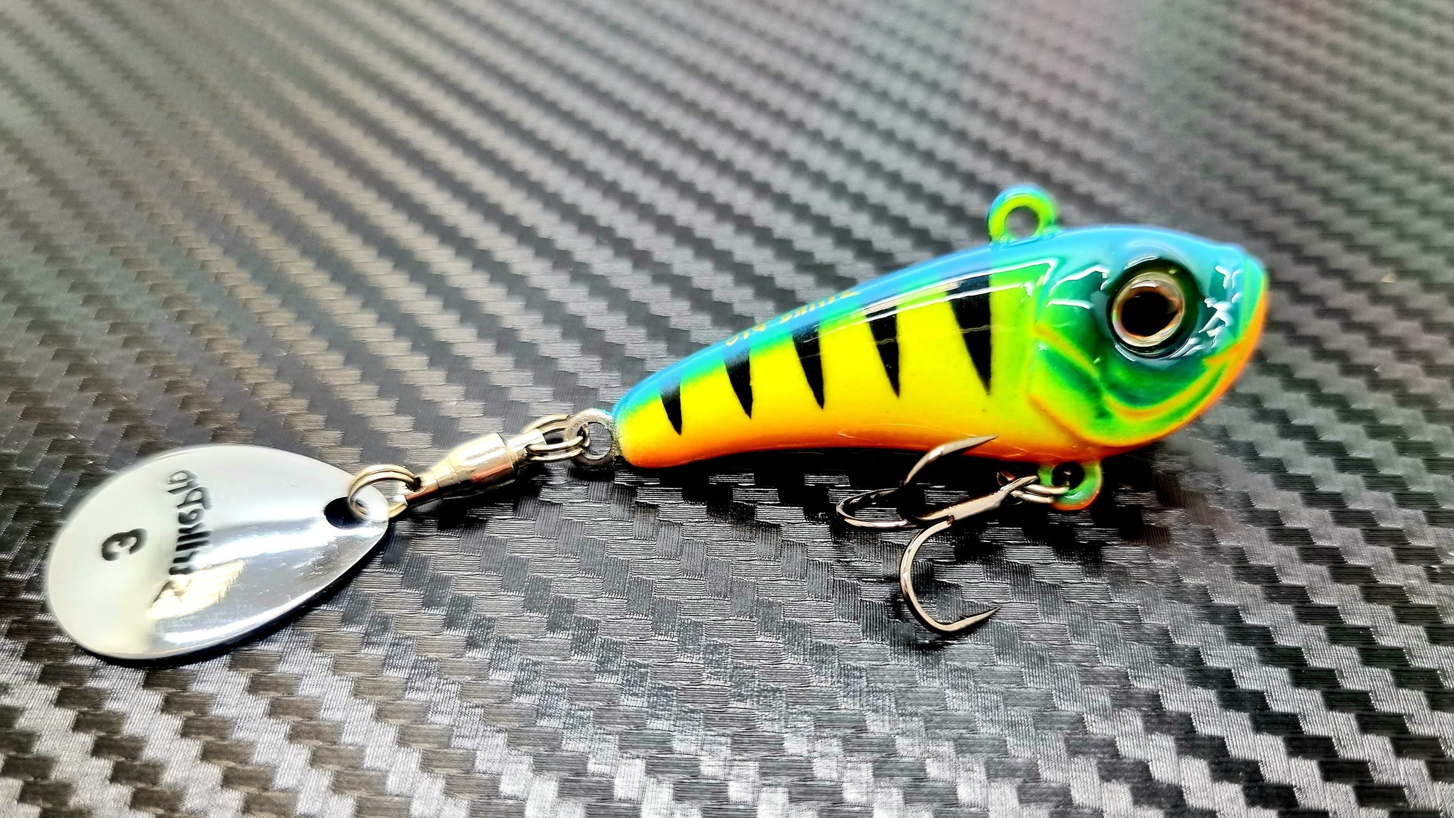 Strike Pro Batfish La Bamba 5cm 9,5g Spinner Tailspinner Jigspinner