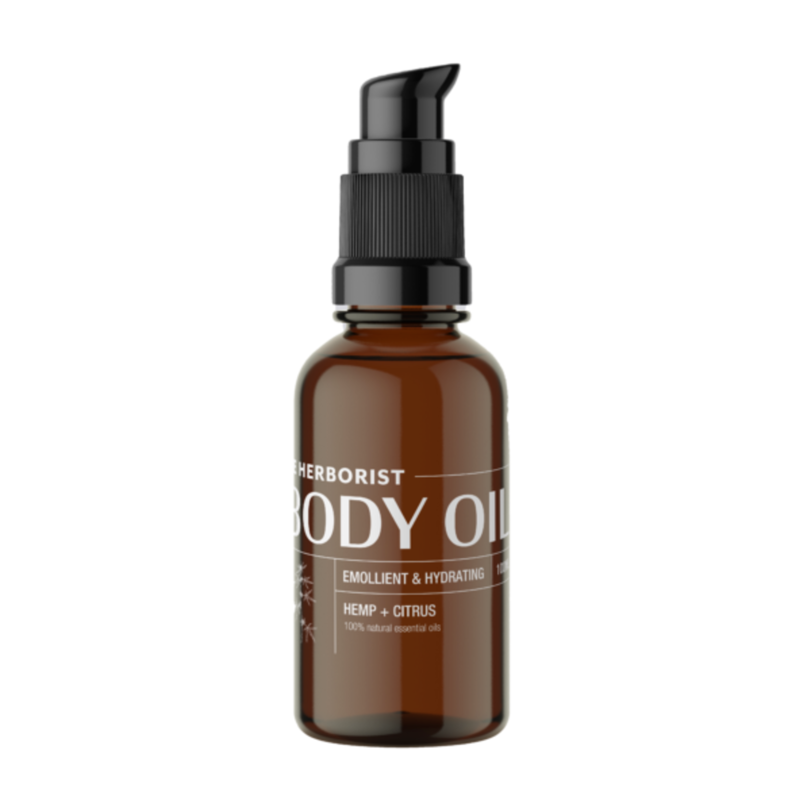 DE HERBORIST Huile Corporelle Hydratante – Agrumes & Chanvre | 100ml | De Herborist | Nourrissante & Naturelle | Tous Types de Peaux