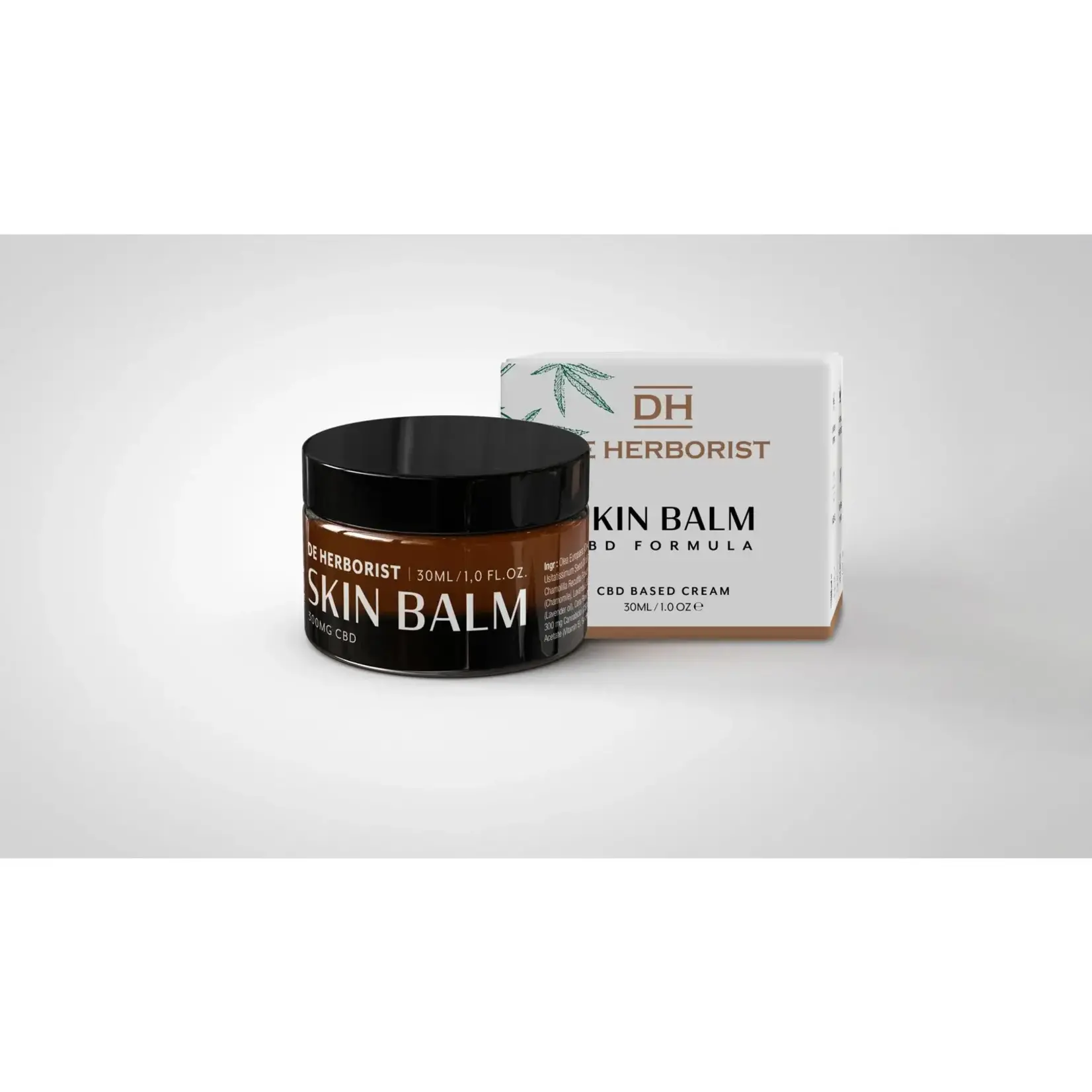 DE HERBORIST Premium Balm – Skin CBD/CBG 300mg | De Herborist | Full Spectrum | Soothing & Nourishing | 100% Natural