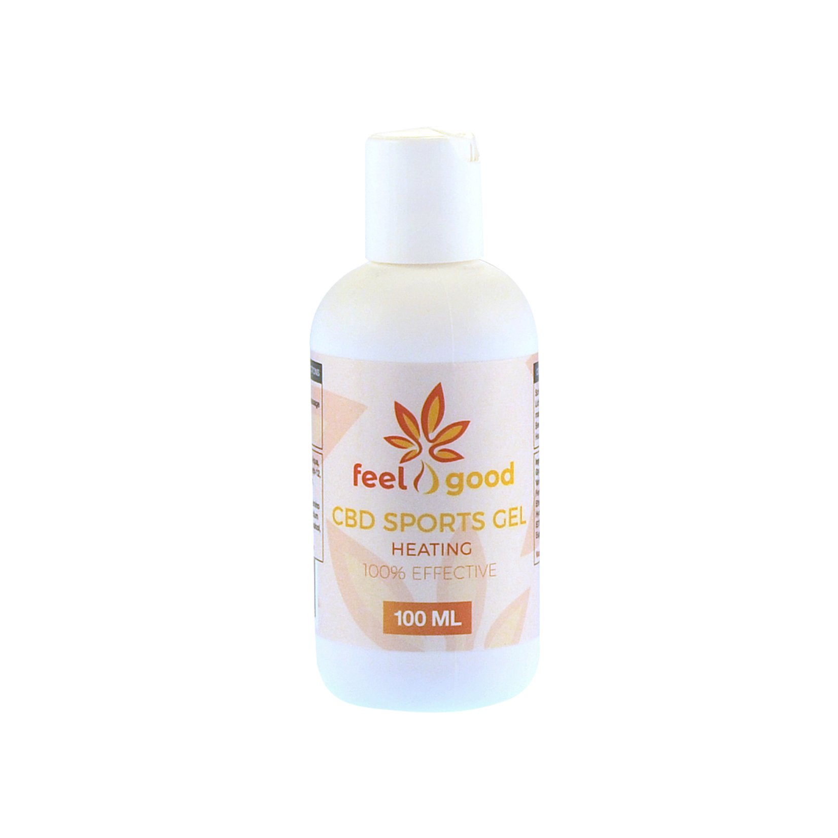Feel Good Verwarmende sportgel met CBD, arnica, kamfer, peper & gember – 100ml | FEEL GOOD