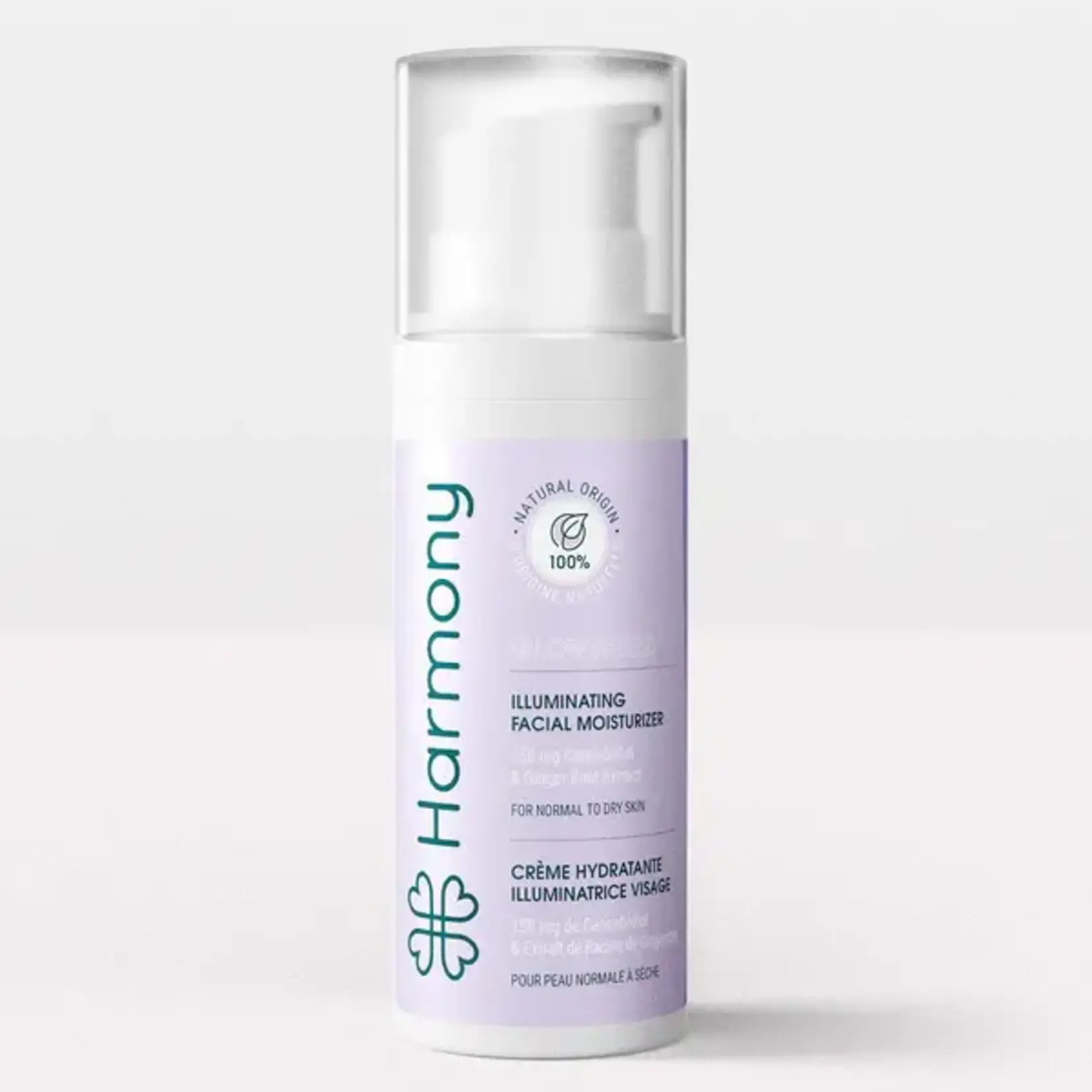 Hydraterende gezichtscrème met 150 mg CBD, gemberextract & antioxidanten | HARMONY
