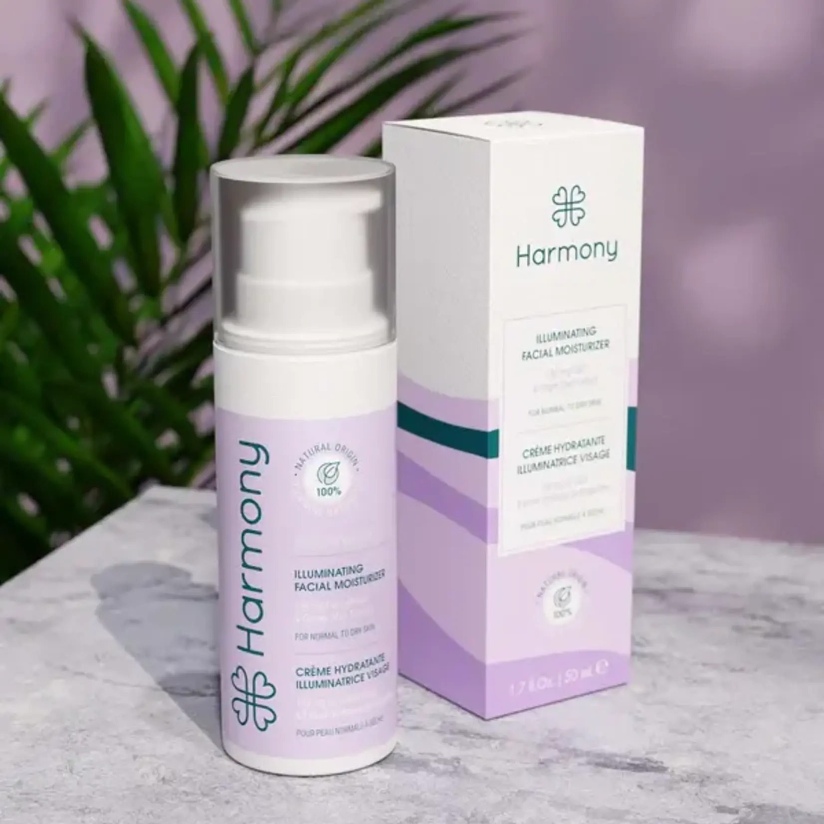 Hydraterende gezichtscrème met 150 mg CBD, gemberextract & antioxidanten | HARMONY