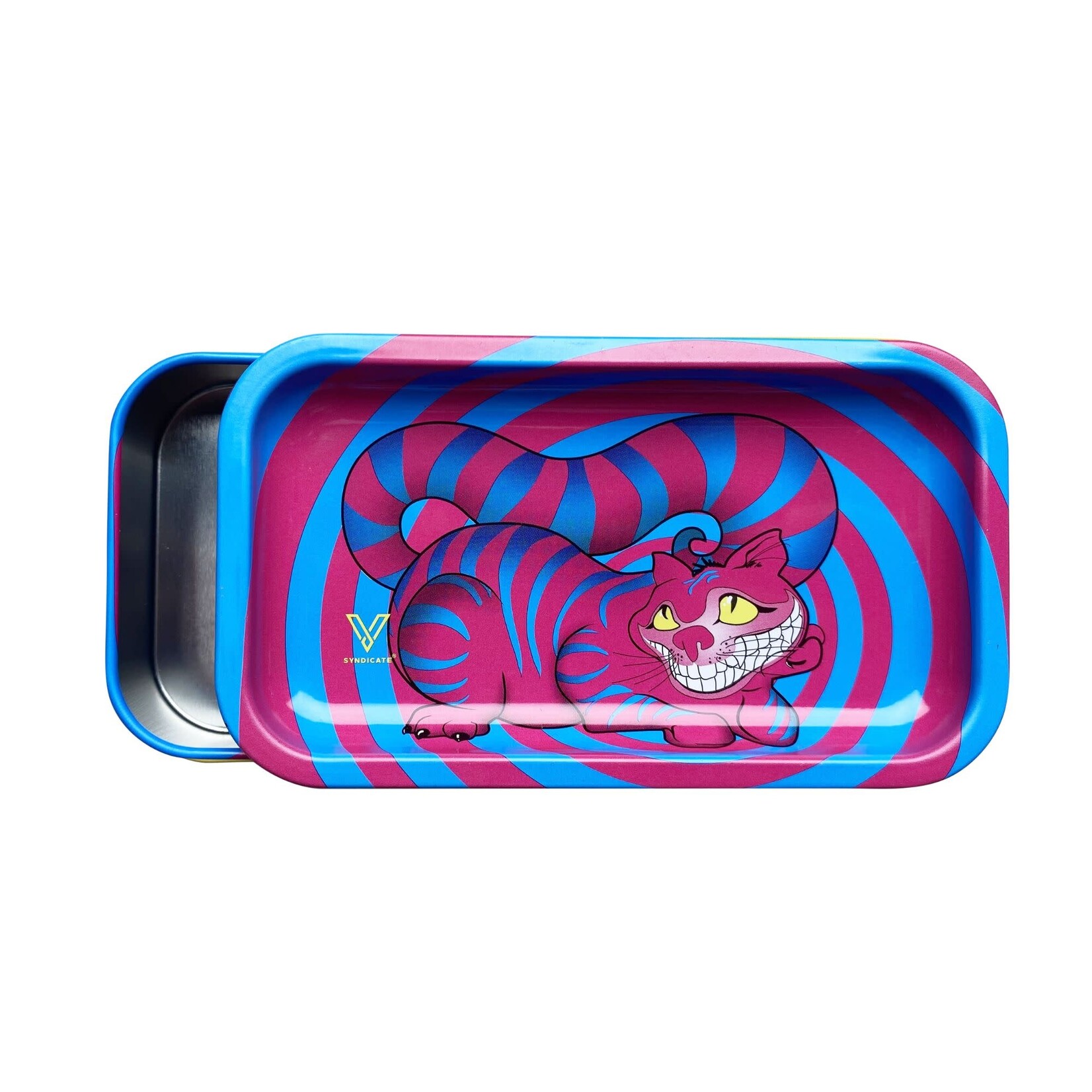 V-SYNDICATE Syndicase - 2.0 Tin box Lid - Seshigher cat