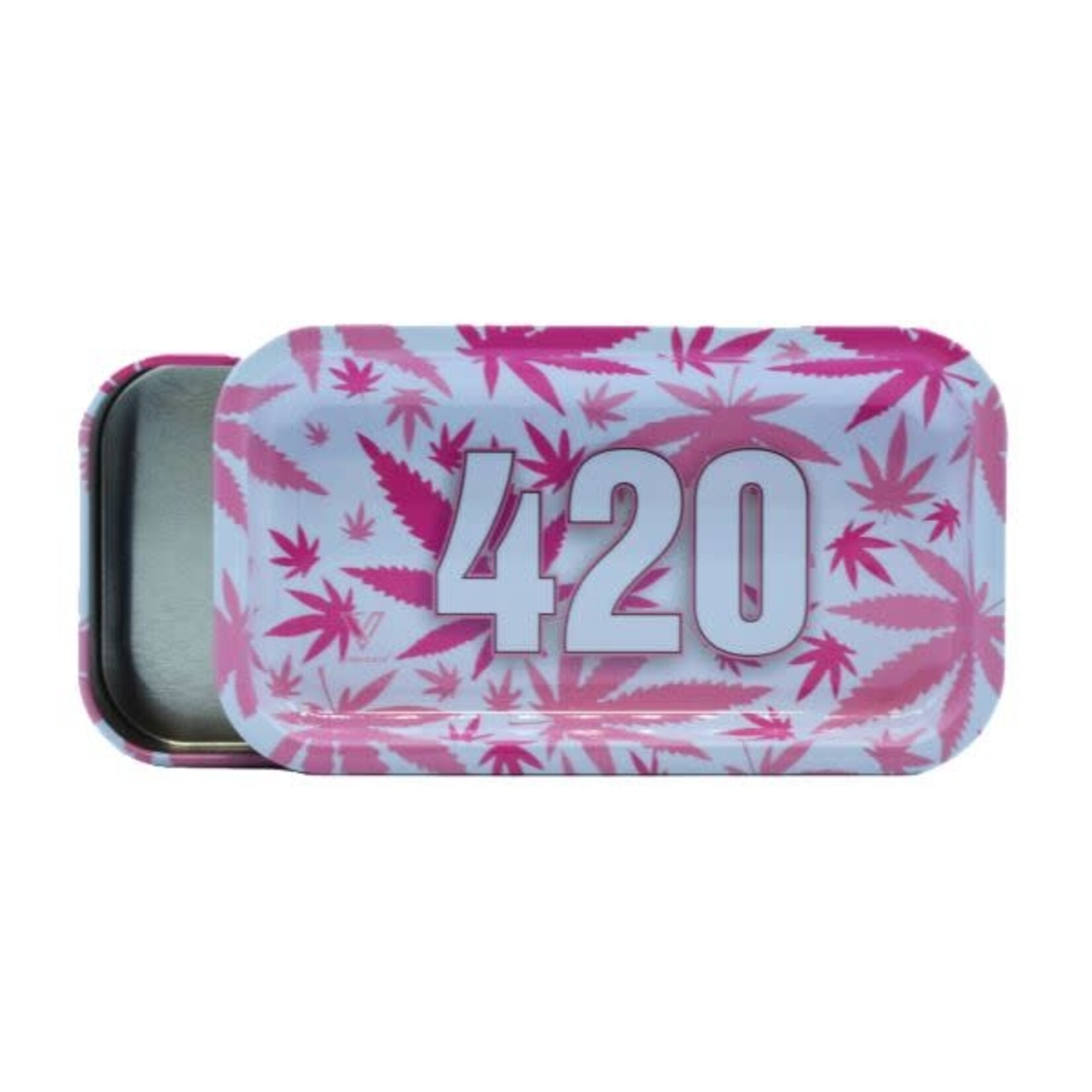 V-SYNDICATE Syndicase - 2.0 Tin box Lid - 420 Pink
