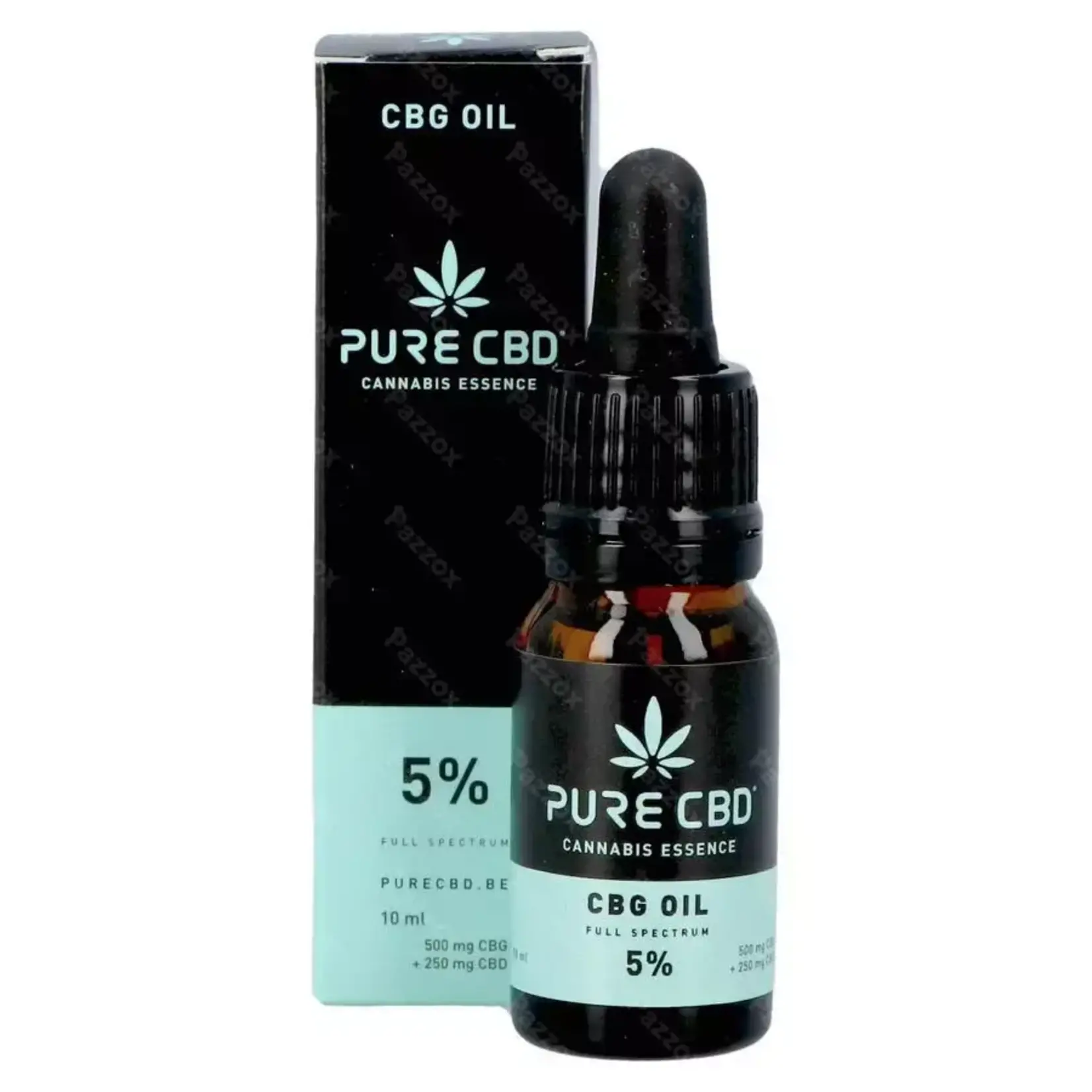 Pure CBD CBG Olie 5% CBG – 2.5% CBD | Pure CBD | Full Spectrum Hennepextract | 10ml | Zwitserse Kwaliteit
