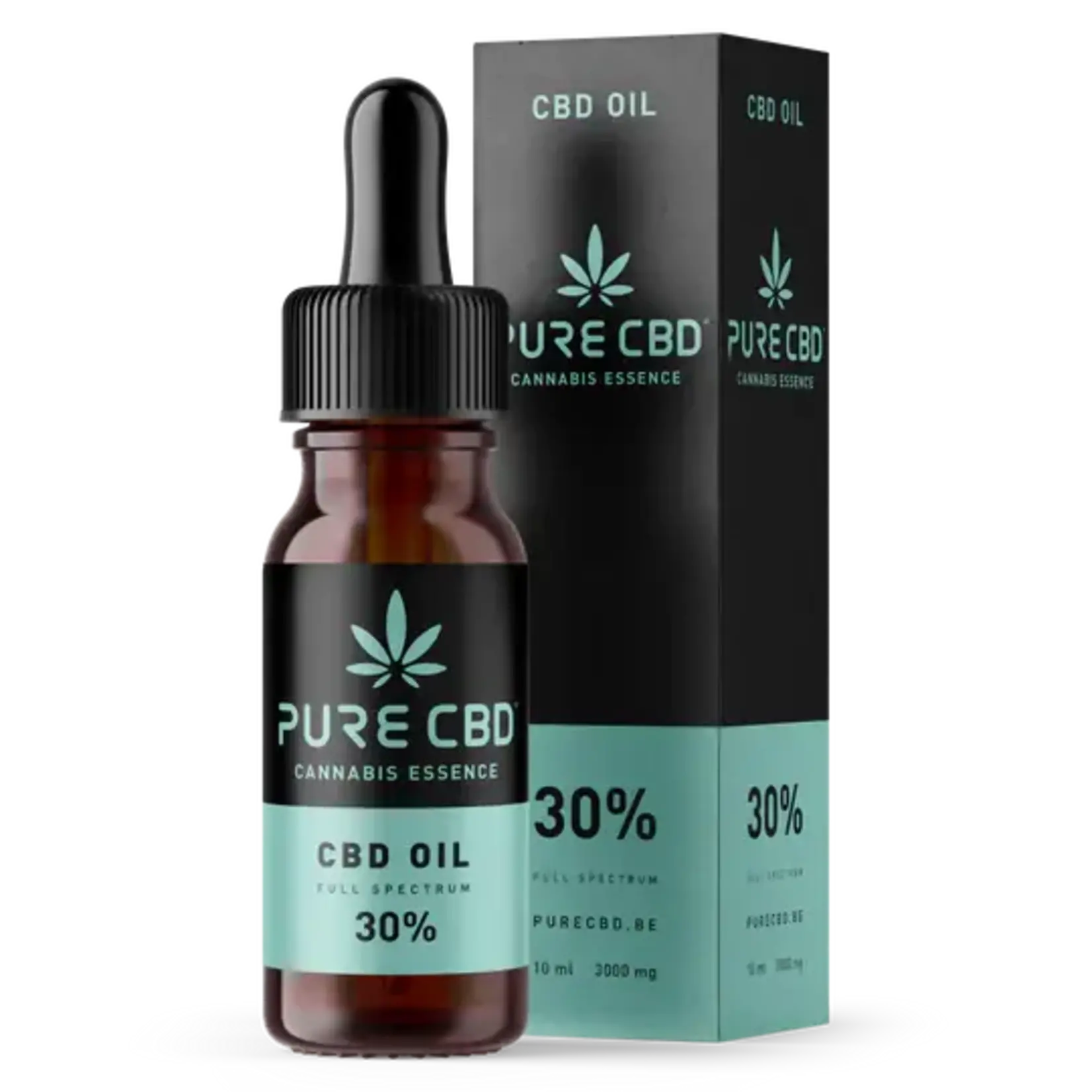 Pure CBD Full-spectrum hennepolie met 30% Pure CBD – 10 ml